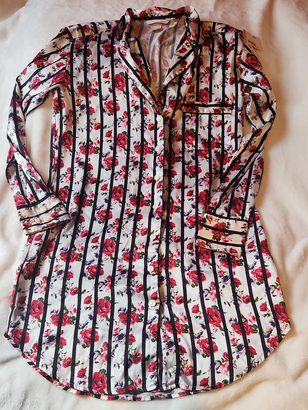 Victoria Secret, Women's Loungewear, Sleepwear, Pajama Long Shirt Sz S